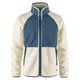 Fjallraven Vardag Pile Jacket - Men's Chalk White / Indigo Blue