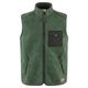 Fjallraven Vardag Pile Fleece Vest - Men's Deep Patina / Iron Grey