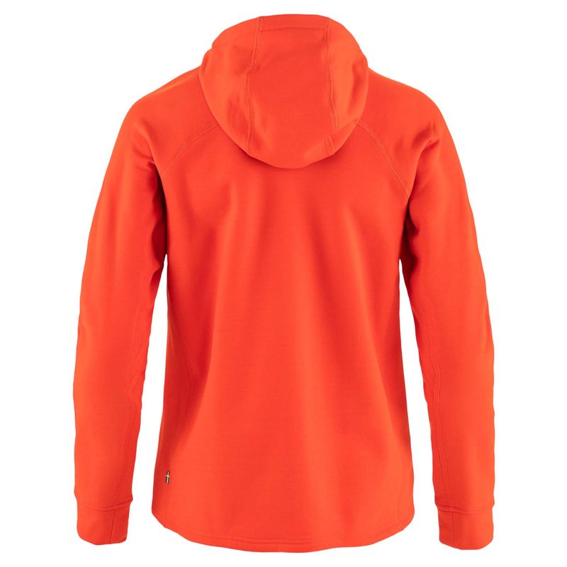 Fjallraven-Polar-Fleece-Hoodie---Women-s-Flame-Orange