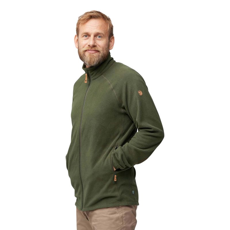 Fjallraven-Ovik-Lite-Fleece-Jacket---Men-s-Deep-Forest