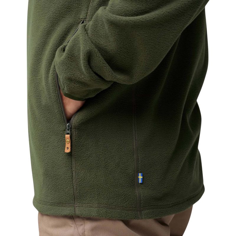 Fjallraven-Ovik-Lite-Fleece-Jacket---Men-s-Deep-Forest