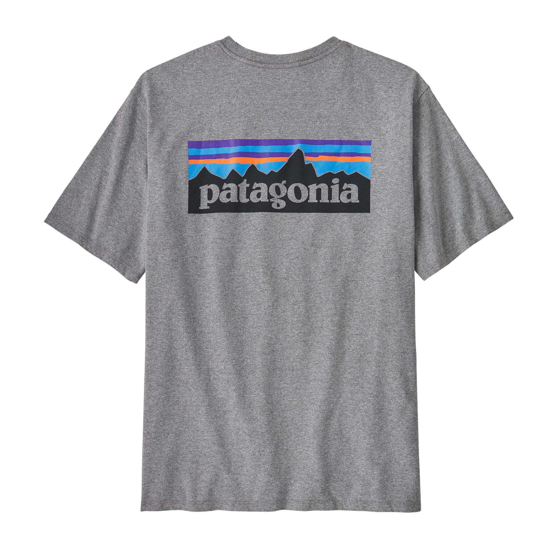 Patagonia P-6 Logo Responsibili-Tee Shirt - Men's Gravel Heather