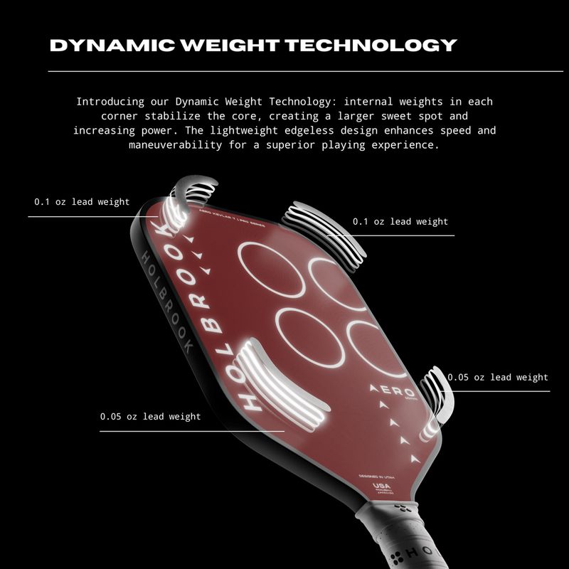 Holbrook-Pickleball-Pro-Aero-Kevlar-T---16mm-Red---White