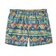 Patagonia Baggies 5" Short - Women's High Hopes Geo / Salamander Green