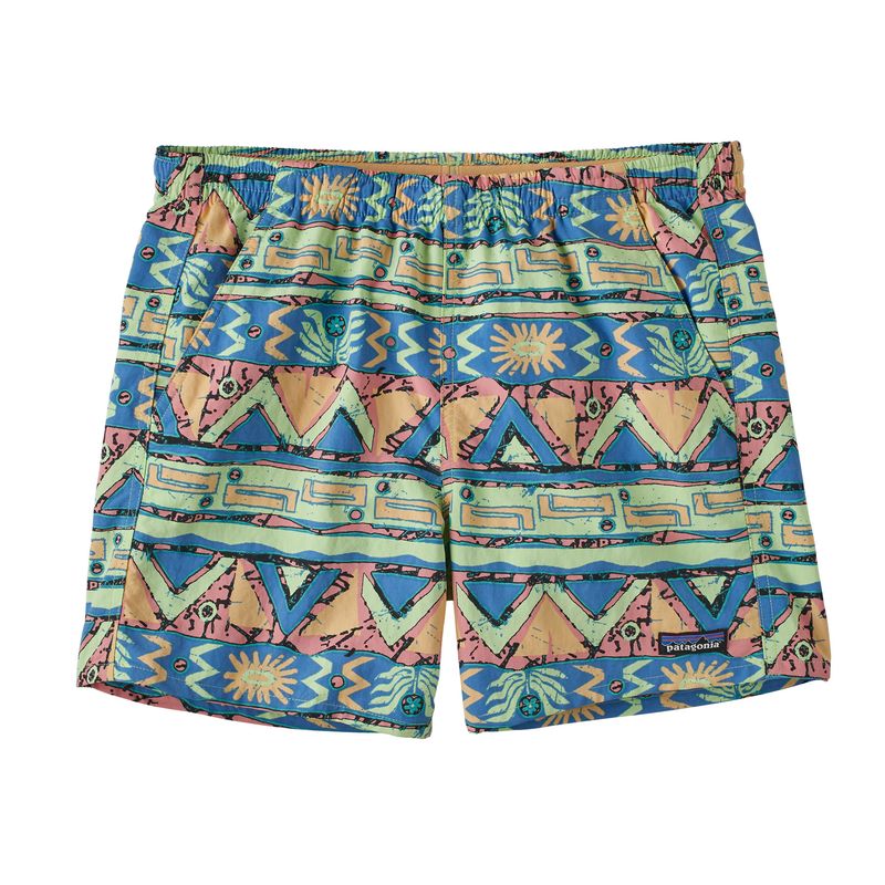 Patagonia-Baggies-5--Short---Women-s-High-Hopes-Geo---Salamander-Green