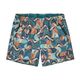 Patagonia Baggies 5" Short - Women's Swallowtail Geo / Still Blue