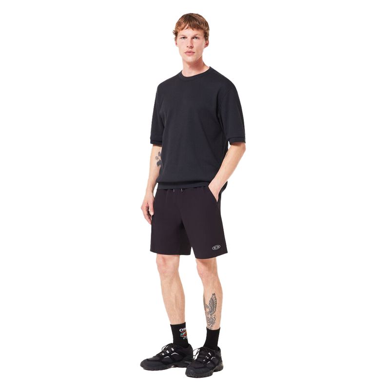 Oakley-All-Day-Waffle-Short-Sleeve-Tee---Men-s-Blackout