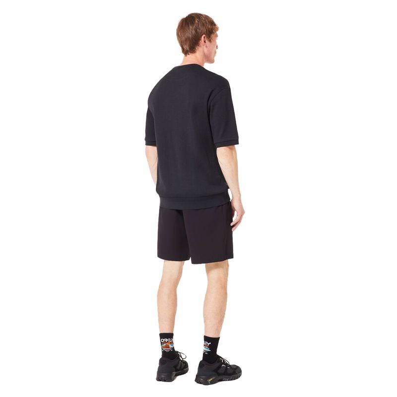 Oakley-All-Day-Waffle-Short-Sleeve-Tee---Men-s-Blackout