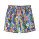 Patagonia Baggies Short - Boys' Swallowtail Geo: Eddy Blue