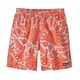 Patagonia Baggies Short - Boys' Bees and Flowers / Foxglove Purple