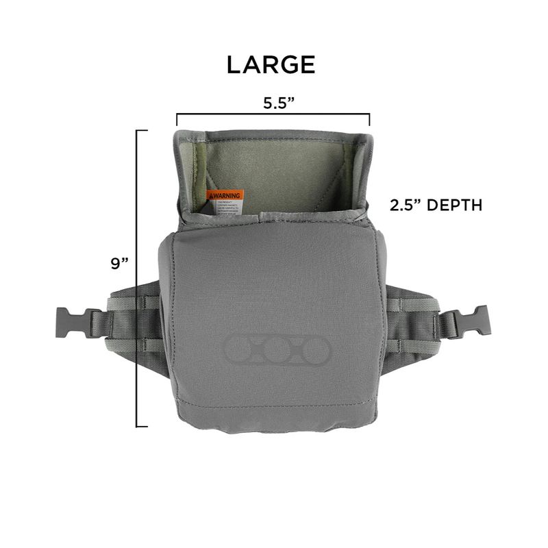 Eberlestock-Recon-Modular-Bino-Pack-Gray