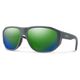 Smith Outrigger Sunglasses Matte Slate / ChromaPop Green Mirror