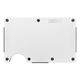 The Ridge Ridge Aluminum Wallet w/ Money Clip Polar White