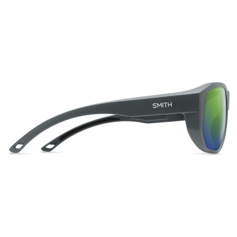 Smith-Outrigger-Sunglasses-Matte-Slate---ChromaPop-Green-Mirror