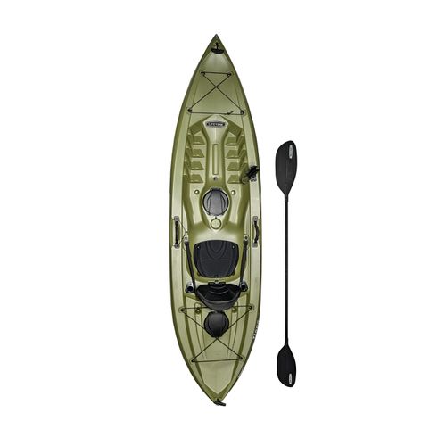 Lifetime Tioga Angler 100 Fishing Kayak w/Paddle