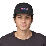 Patagonia-Boardshort-Label-Funfarer-Cap-Ink-Black