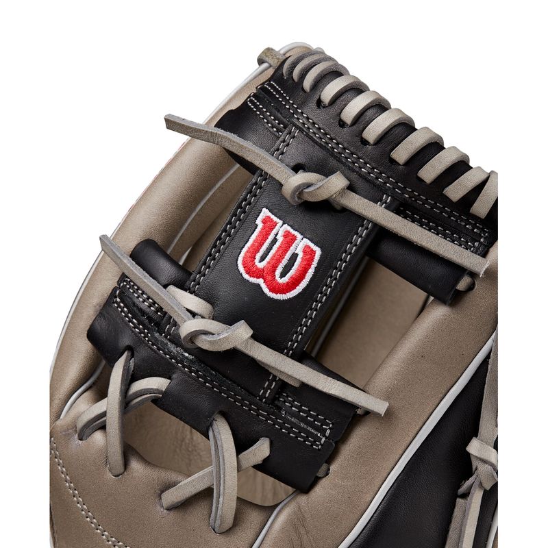 Wilson A1000 1787 11.75" Baseball Glove Steeled Grey / Red / White