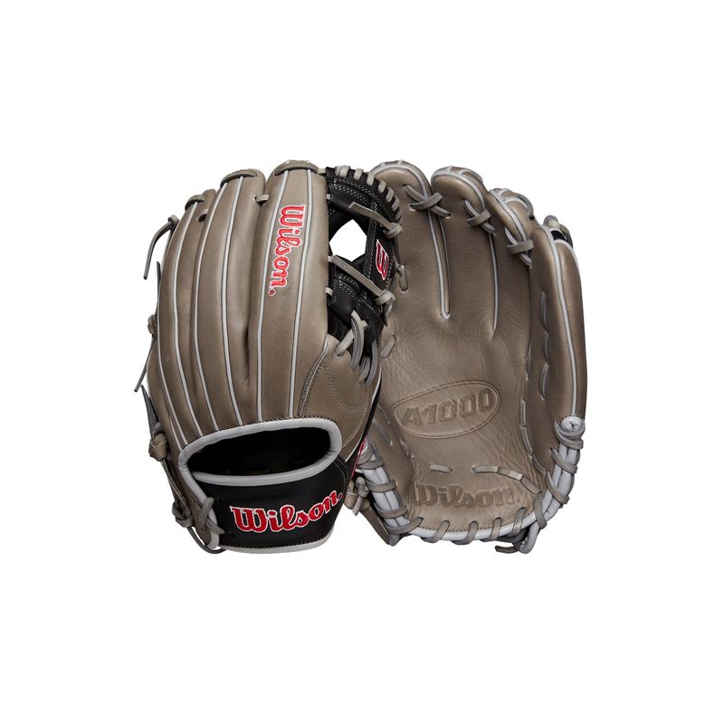 Wilson A1000 1787 11.75" Baseball Glove Steeled Grey / Red / White
