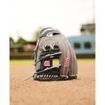 Wilson A1000 1787 11.75" Baseball Glove Steeled Grey / Red / White