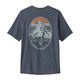 Patagonia Capilene Cool Daily Graphic Shirt - Men's Chouinard Crest / Smolder Blue X-Dye