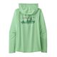 Patagonia Capilene Cool Daily Graphic Hoodie - Women's 73 Skyline / Rinsed Green X-Dye