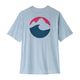 Patagonia Capilene- Cool Daily Graphic Shirt - Men's Applied Imagination / Fleck Blue