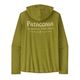 Patagonia Capilene Cool Daily Graphic Hoodie - Men's Water People Banner / Graze Green X-Dye