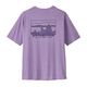Patagonia Capilene- Cool Daily Graphic Shirt - Men's 73 Skyline / Concrete Purple X-Dye