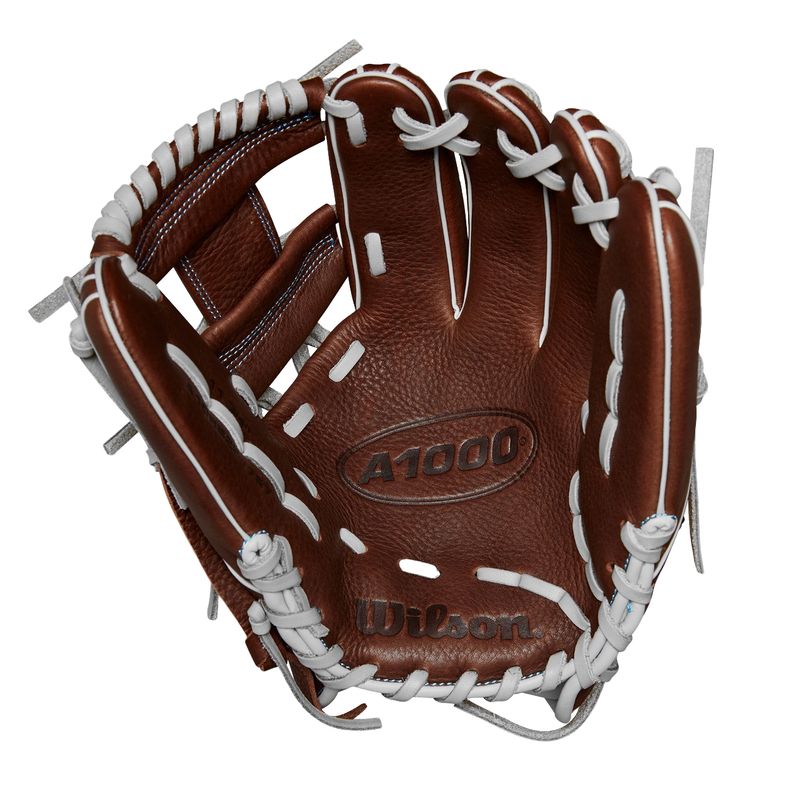 Wilson-A1000-1787-11.75--Baseball-Glove-Dark-Brown---Red---Blue