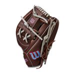 Wilson-A1000-1787-11.75--Baseball-Glove-Dark-Brown---Red---Blue