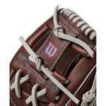 Wilson-A1000-1787-11.75--Baseball-Glove-Dark-Brown---Red---Blue