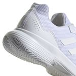 adidas Gamecourt 2.0 Tennis Shoe - Men's White / White / Silver