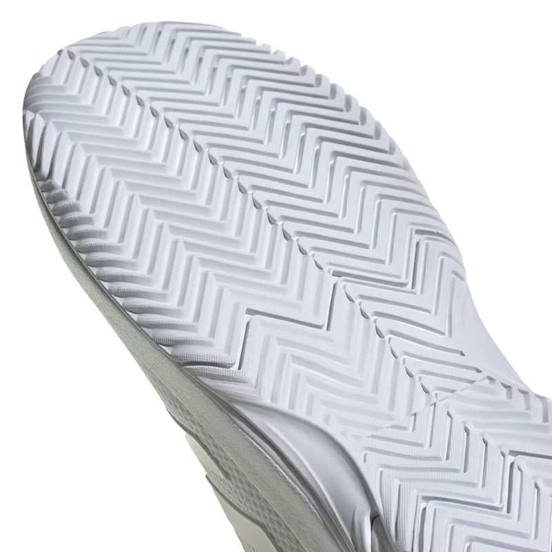 adidas Gamecourt 2.0 Tennis Shoe - Men's White / White / Silver