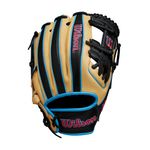 Wilson-A1000-11.5--Utility-Glove-Blonde---Cool-Blue---Red