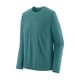 Patagonia Capilene Cool Daily Long-Sleeve Shirt - Men's Wetland Blue / Light Wetland Blue X-Dye