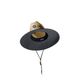 Hemlock Signature Lifeguard Hat Solid Black