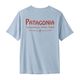 Patagonia Capilene Cool Daily Waters Graphic Shirt - Men's Water People Banner / Fleck Blue