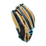 Wilson-A1000-11.5--Utility-Glove-Blonde---Cool-Blue---Red