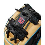 Wilson-A1000-11.5--Utility-Glove-Blonde---Cool-Blue---Red
