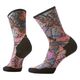 Smartwool Trail Run Targeted Cushion Triangle Prism Print Crew Socks - Women's Garden Pink