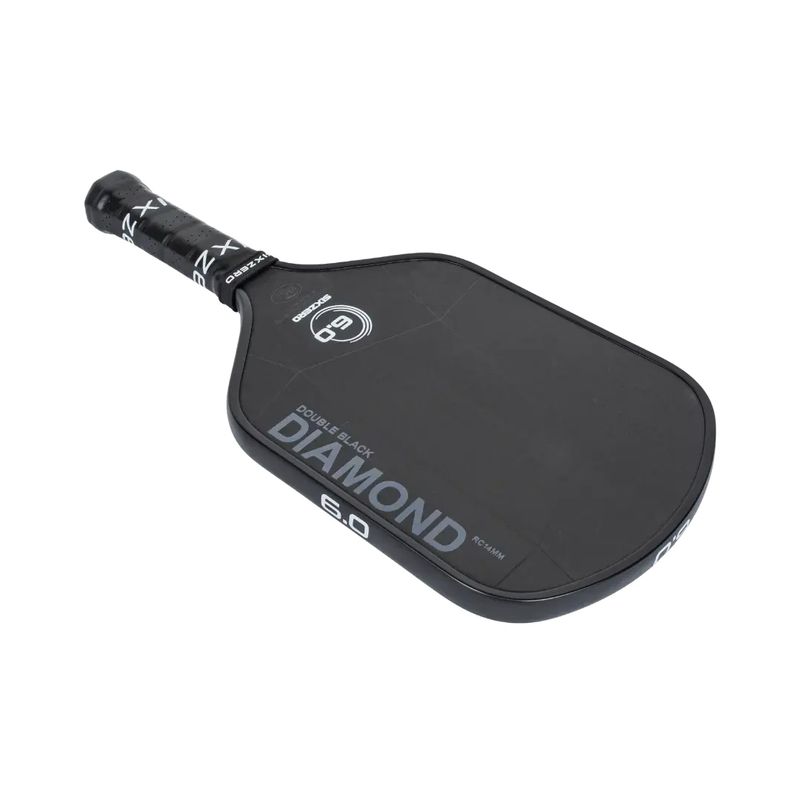 Six-Zero-Pickleball-Double-Black-Diamond-Control-Paddle-Black