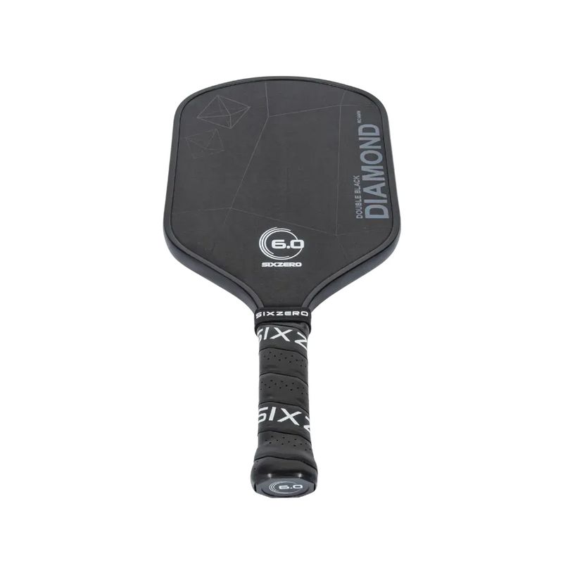 Six-Zero-Pickleball-Double-Black-Diamond-Control-Paddle-Black