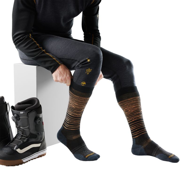 Smartwool Snowboard Full Cushion Iguchi X Arbor OTC Socks Black