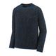 Patagonia Capilene Midweight Crew Top - Men's Small Currents / Endless Blue