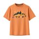 Patagonia Capilene Silkweight T-Shirt - Kids' Fitz Roy Superbloom / Heirloom Peach