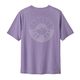 Patagonia Capilene Cool Daily Waters Graphic Shirt - Men's Forgotten Island / Concrete Purple X-Dye