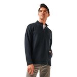 TravisMathew Performance Waffle Pullover - Men's Black