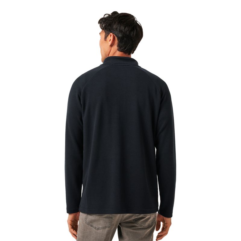 TravisMathew Performance Waffle Pullover - Men's Black