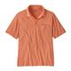 Patagonia Cotton In Conversion Lightweight Polo Shirt - Men's Seashore / Rock Melon