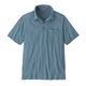 Patagonia Cotton In Conversion Lightweight Polo Shirt - Men's Seashore / Still Blue